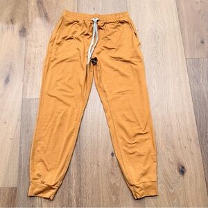 Vuori Golden Mustard Sweatshirt with Logo Patch